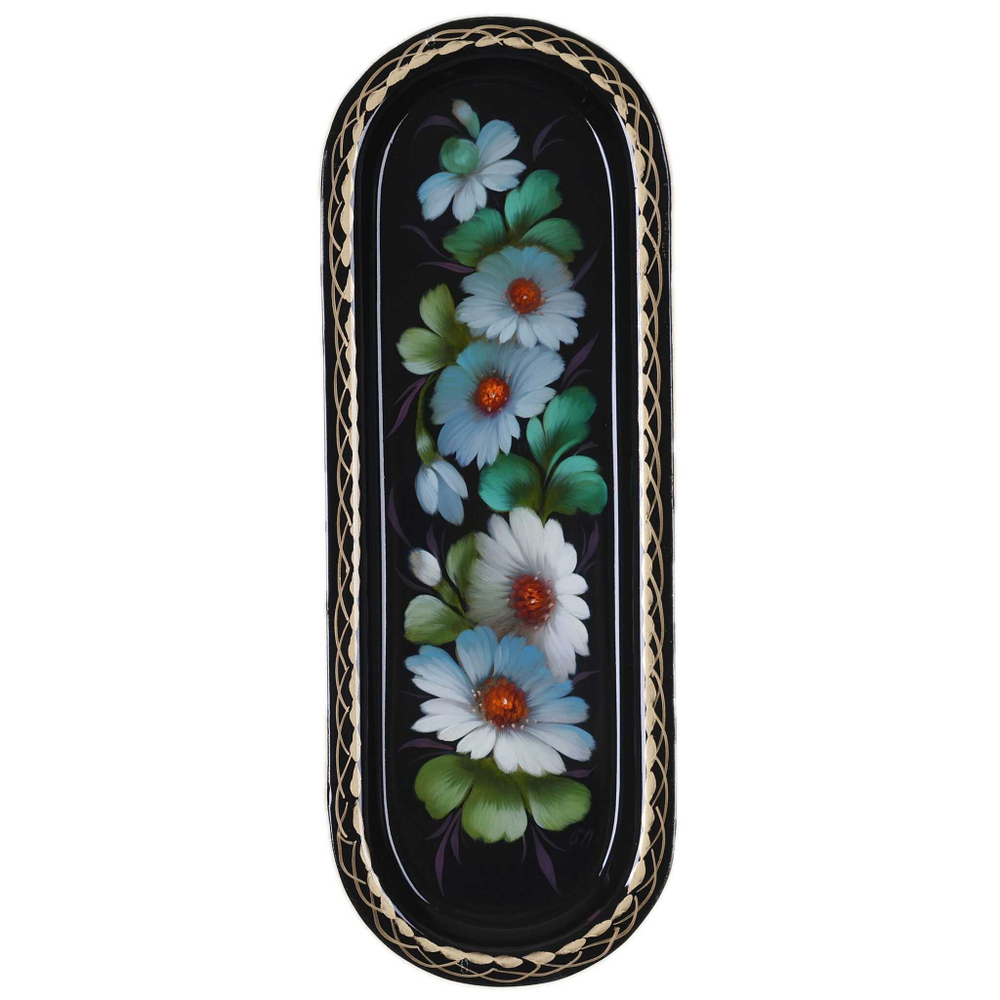 Zhostovo metal tray A4D070425358