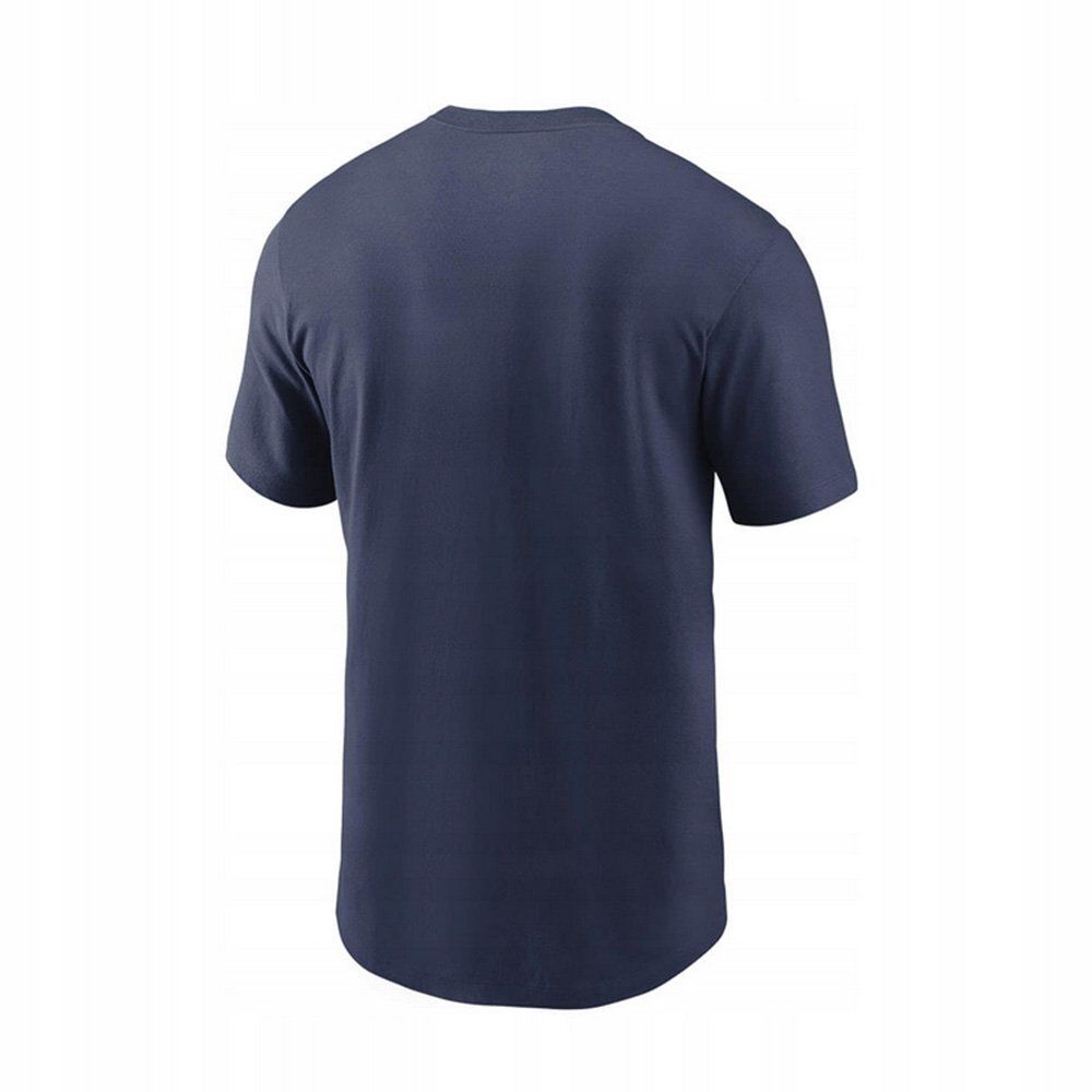 Баскетбольная футболка Nike MLB Fuse Wordmark Cotton Detroit Tigers Navy T-Shirt