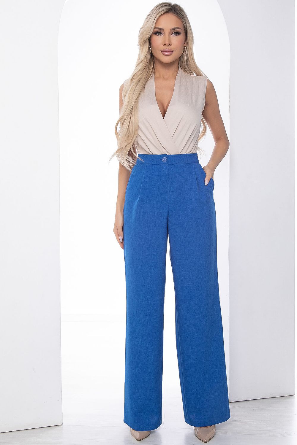 Костюм В моменте синий К10054 LT Collection