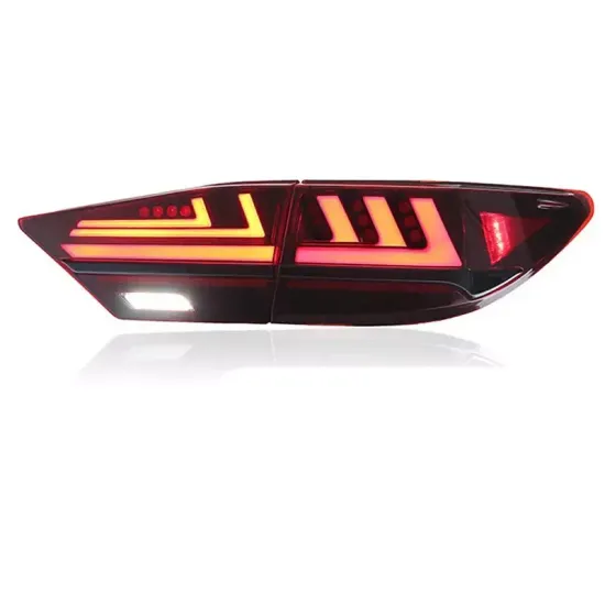 Задние фонари Lexus ES 2013-2017 V1 type КРАСНЫЕ