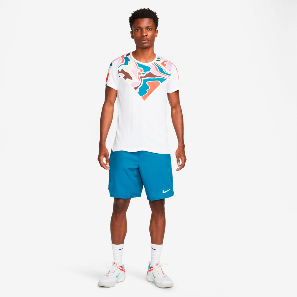 Мужские теннисные шорты Nike Dri-Fit Court 9in Shorts Men - Petrol