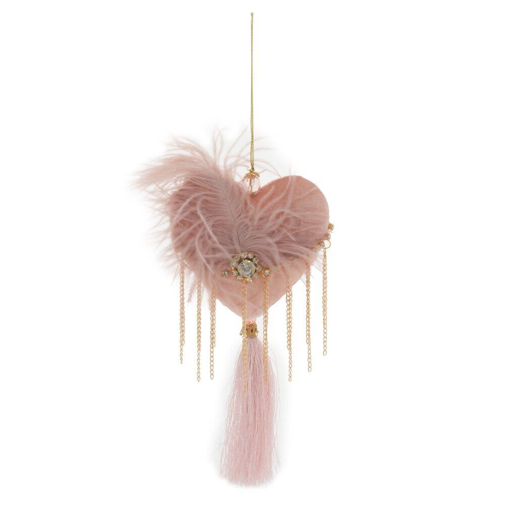 GAEM Украшение новогоднее "Сердце", L12,5 W3 H23 см, 2в.