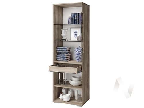 Шкаф распашной ШК-23 МС Наоми (дуб каньон/белый)