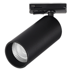 ST382.436.20.TRIAC Св-к трек. Черный LED 1*20W 3000K 1 800Lm Ra&gt;90 24 IP20 DxH- 220V Однофазная трековая система