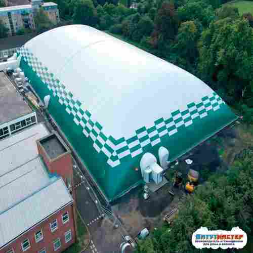 Пневмокаркасная ледовая арена «Морозный Купол», 33×64×10 м