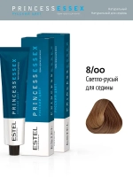 Крем-краска ESTEL PRINCESS ESSEX 8/00 Светло-русый для седины 60 мл