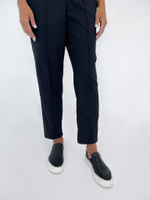 Брюки с простроченными черные