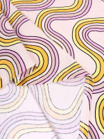 Платье трапеция Mjölk Радуга, с коротким рукавом