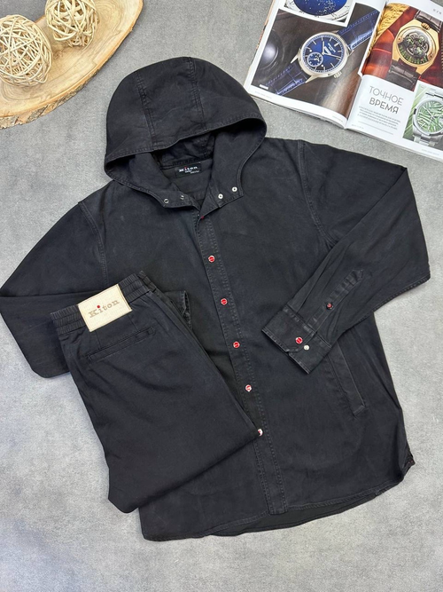 Джинсовый костюм Kiton