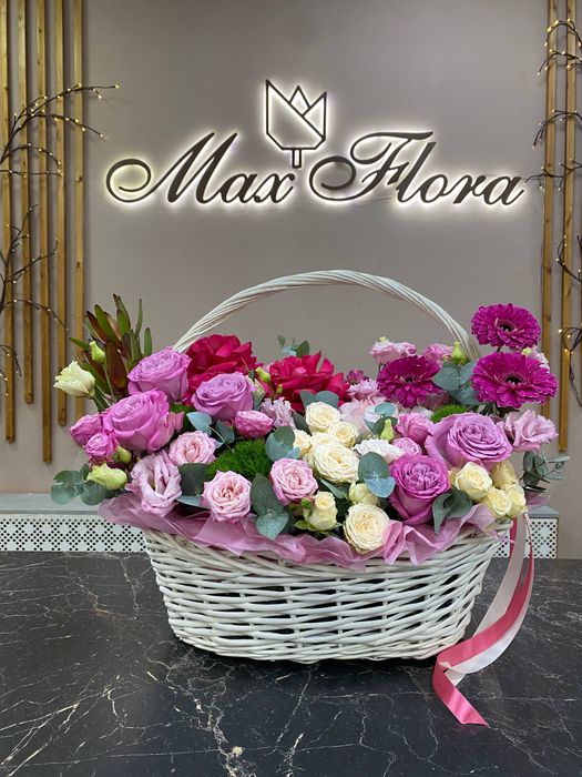 Корзина цветов КЦ-581