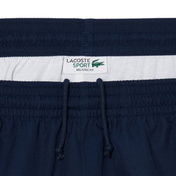 Мужские теннисные шорты Lacoste Sport Colourblock Panels Lightweight - navy blue/blossom/white