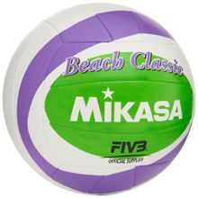 Мяч для пляжного волейбола Mikasa BV543C-VXB-VLG, размер 5