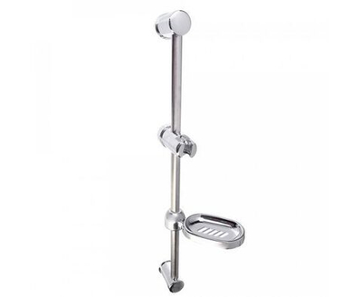 Стойка для душа СоюзКран 60 см, мыльница, хром