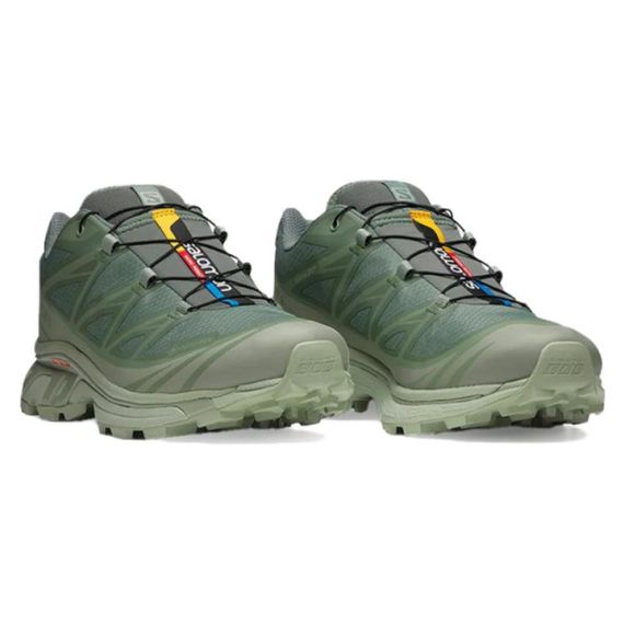 SALOMON XT 6 Трекинговые ботинки Низки Зеленые кроссовки