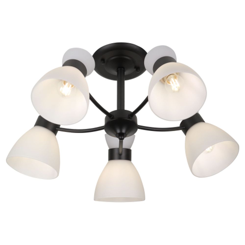Люстра Rivoli Aemilia 9185-305 5хЕ27 60 Вт модерн | Rivoli