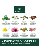 4M МАХАГОН КАШТАН - гель-краска для волос HERBATINT, 170 мл / из Европы /