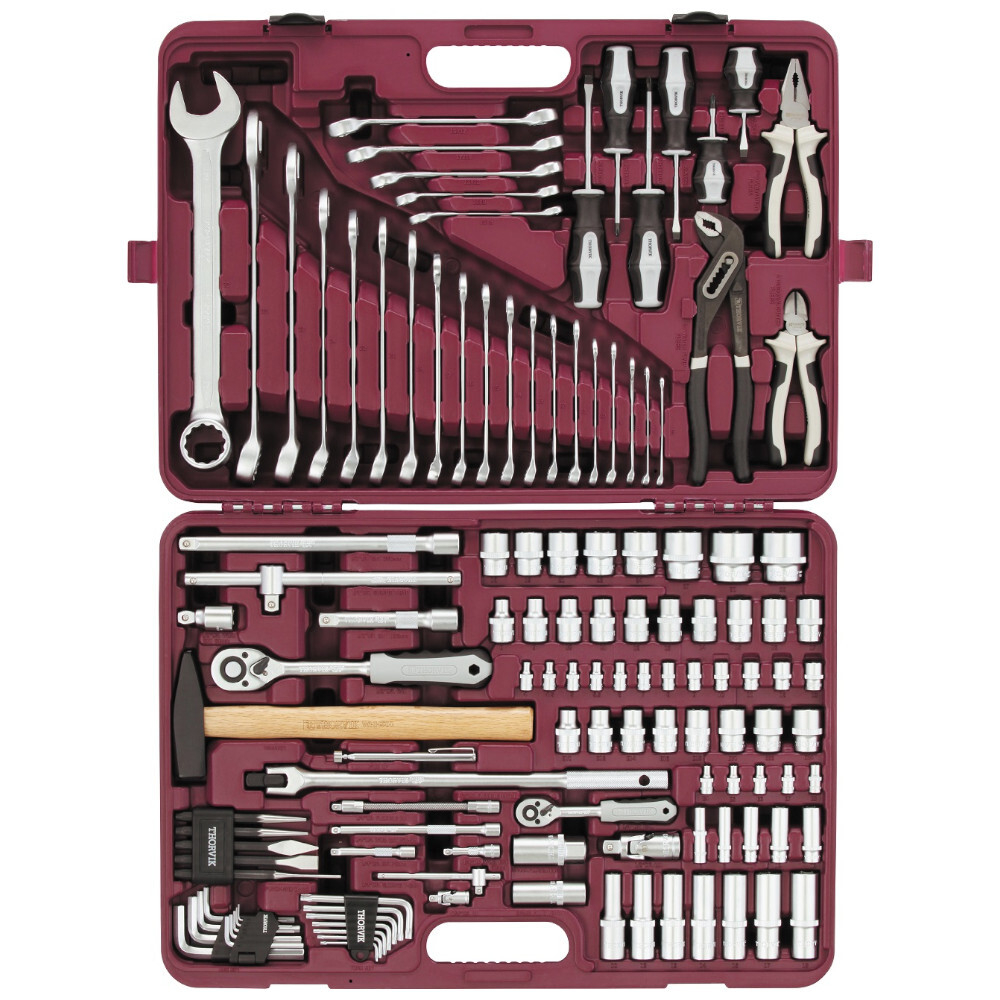 Набор инструмента универсальный THORVIK 1/4", 1/2"DR, 127 предметов   TS127 (UTS0127)