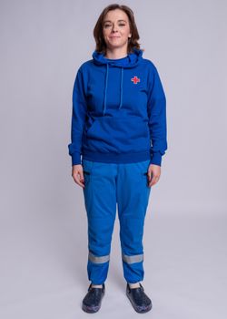 Толстовка кенгуру с капюшоном Скорая помощь MedicLine