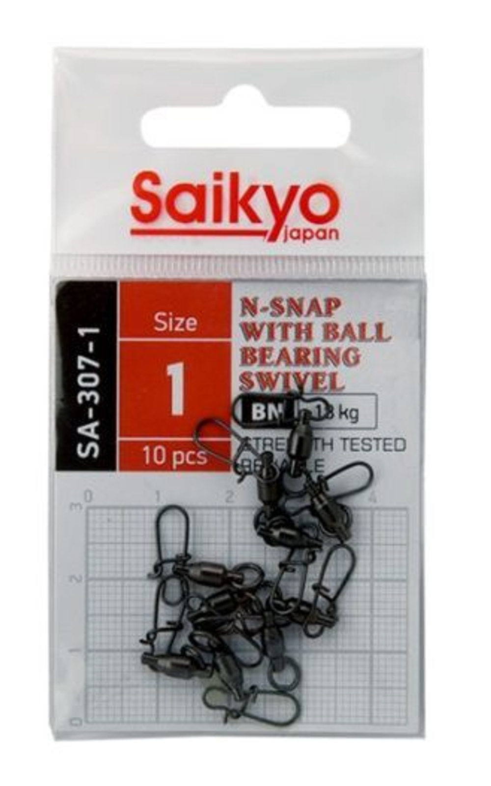 Вертлюг с застежкой Saikyo SA-307