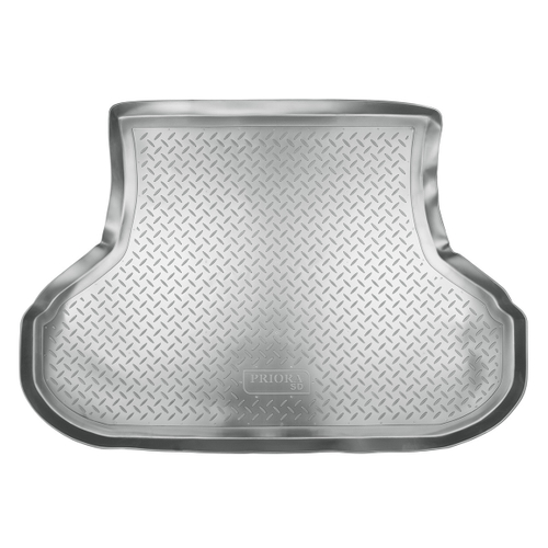 Коврик в багажник Norplast/Unidec для VAZ 2170-Priora в кузове SD (2007-) Серый, полиуретан, арт.NPL-P-94-55-G