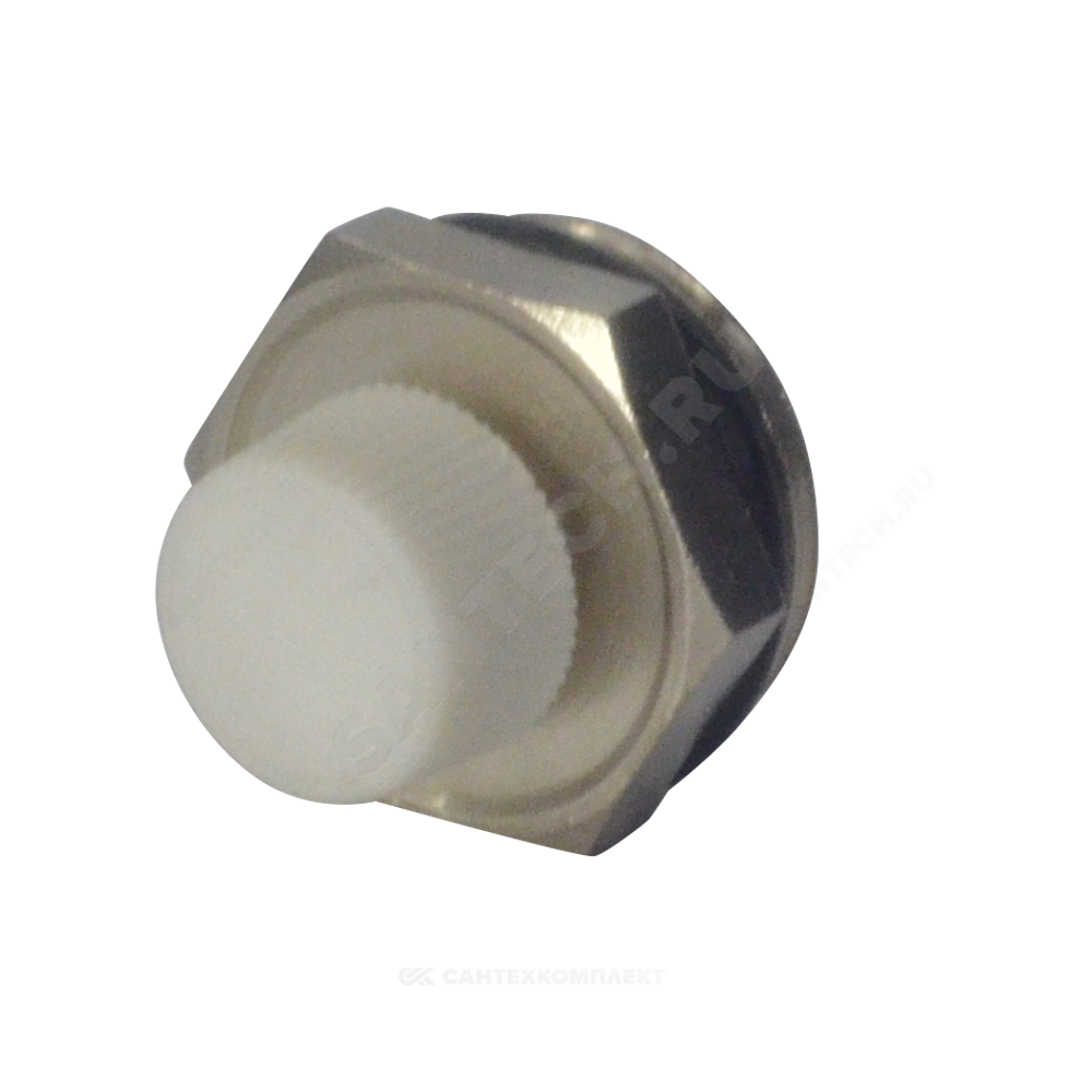 Кран Маевского ручной латунь Ду 20 Ру10 G3/4" НР с колпачком Ogint