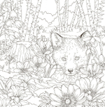Symphony of Cute Animals. Coloring book
