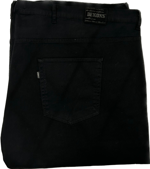 Джинсы DEKON'S 507 EY_CABARDIN_MANCHESTER_STR_BLACK