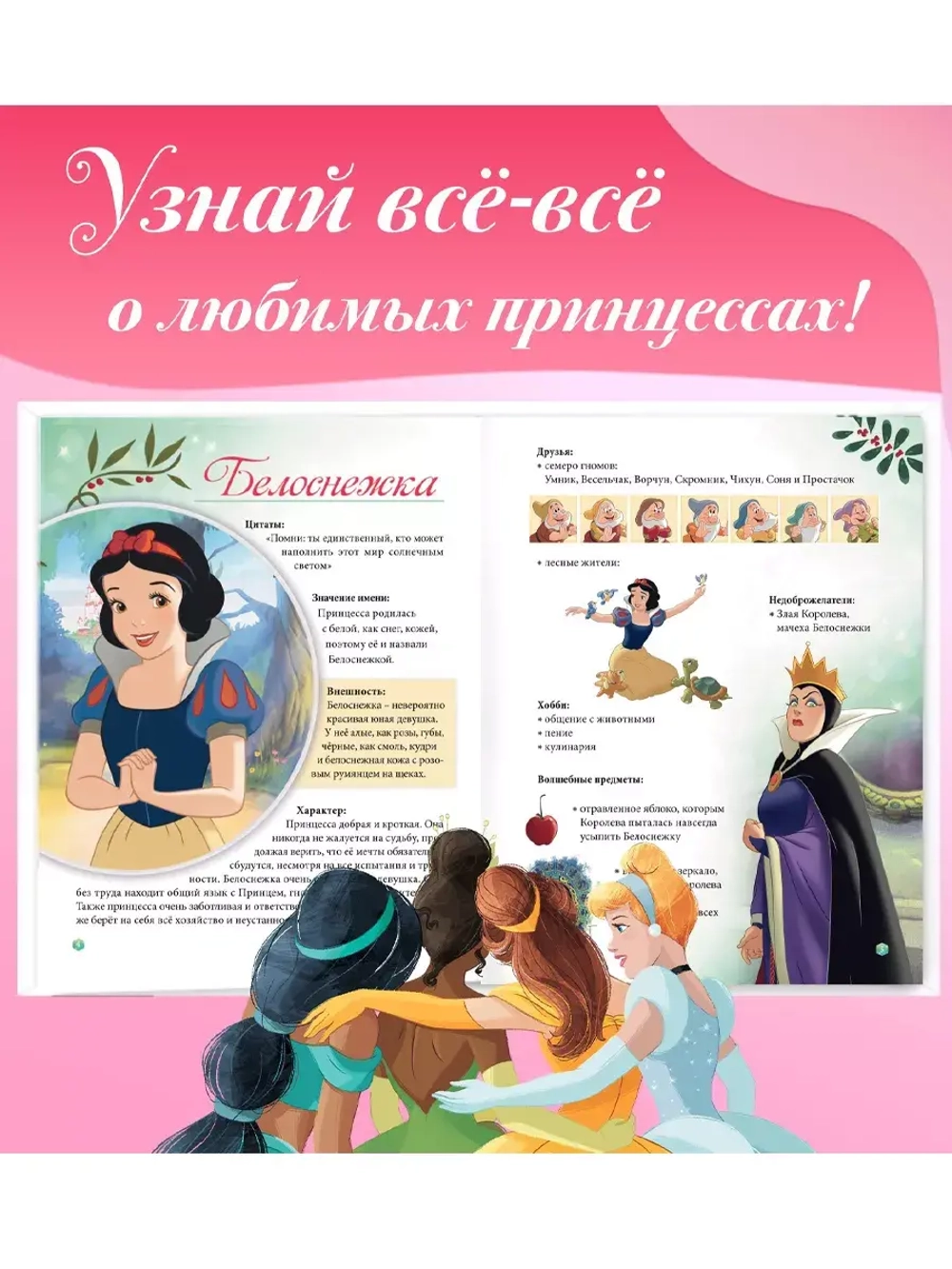 Энциклопедия в твёрдом переплёте В мире принцесс