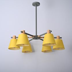 Люстра На Штанге Natura A Yellow 6 By Imperiumloft