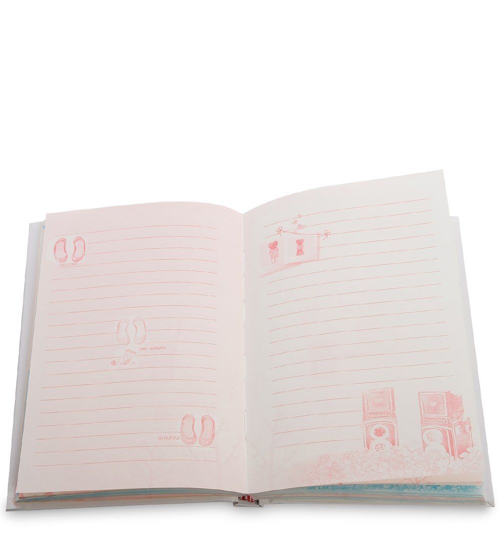 NB-56/1 Блокнот «Записки путешественника» в коробке с замком