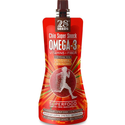 Ассорти Супер-снек 12шт 28 seeds: Клубника-Апельсин, Малина-Шиповник, Ананас-Банан, Манго-Лайм, смузи без сахара