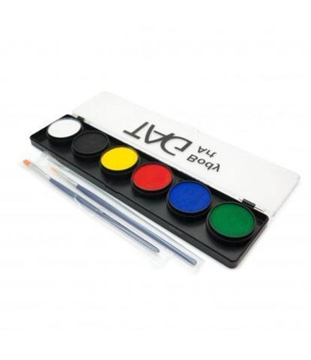 Аквагрим TAG Набор регулярные цвета 6*10гр