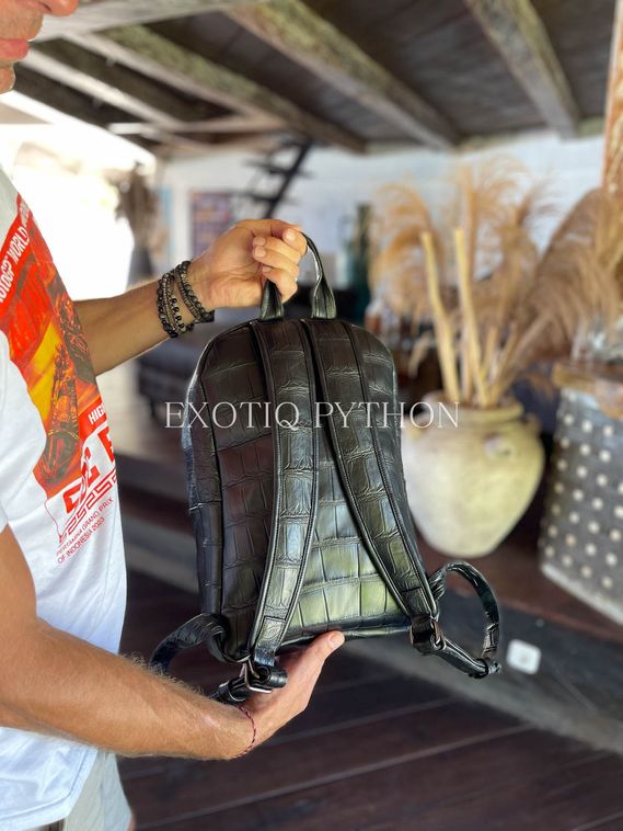 Мужской рюкзак из кожи крокодила BG-480