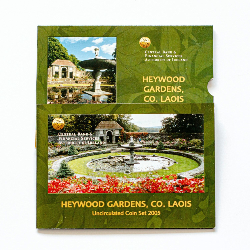 Irland 2005 Year Set "Cultural Heritage - Heywood Gardens in Laois"