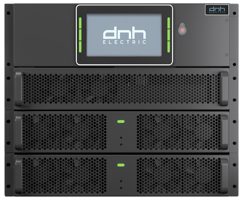 Силовой шкаф модульного ИБП DNH DRM03015, 30 кВА/30 кВт, 3:3ф, Rack Tower, 2 силовых модуля 15 кВА