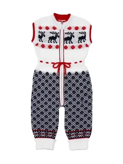 Комбинезон для малыша/Костюм вязаный