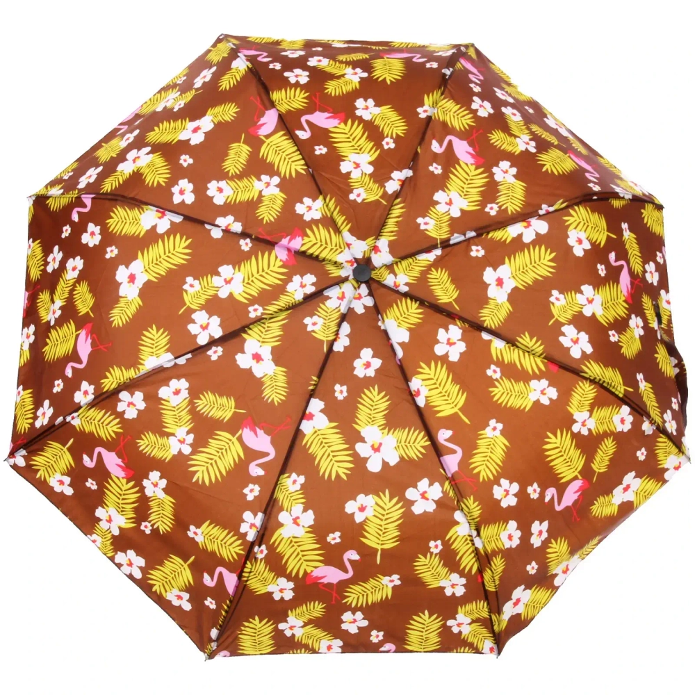 Зонт женский полуавтомат «Эдельвейс», микс 6 цветов, 8 спиц, d-100см, длина в слож. виде 30см