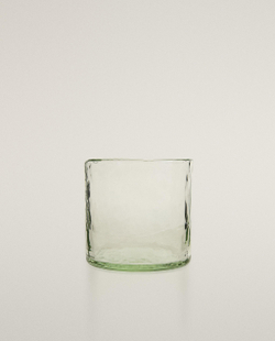 Zara Home стакан из стекла, цвет зелёный, 8.8 см