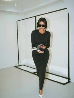 Платье макси из бифлекса matte