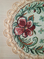 Набор гобеленовых салфеток Барбарис D15 см 10 шт