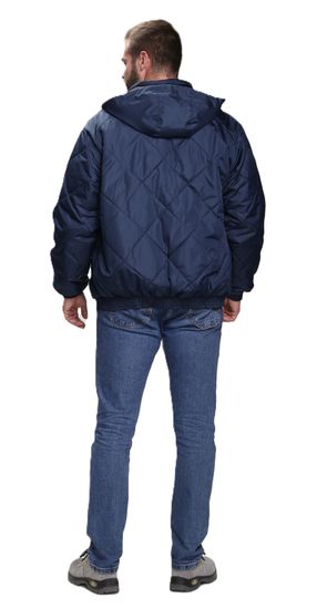 Куртка демисезонная Бомбер-Люкс (тк.Дюспо), т.синий