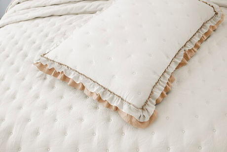 Покрывало 160x220 Sofi De MarkO Элизабет №14 кремово-бежевое