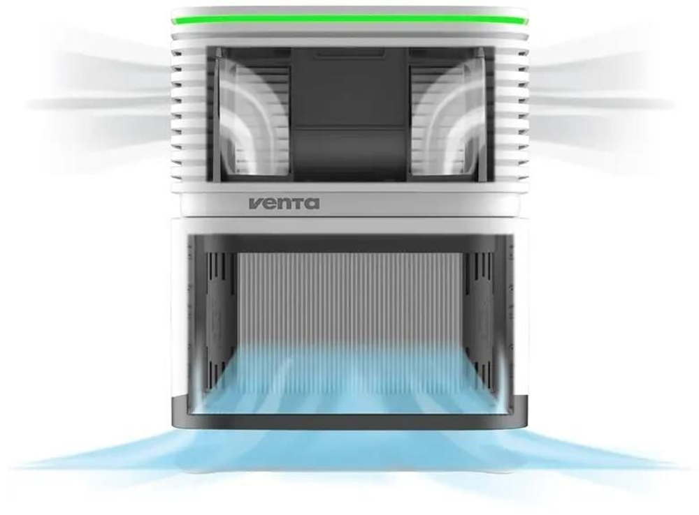 Воздухоочиститель Venta AeroStyle Compact AP735,  до 75м2,  черный