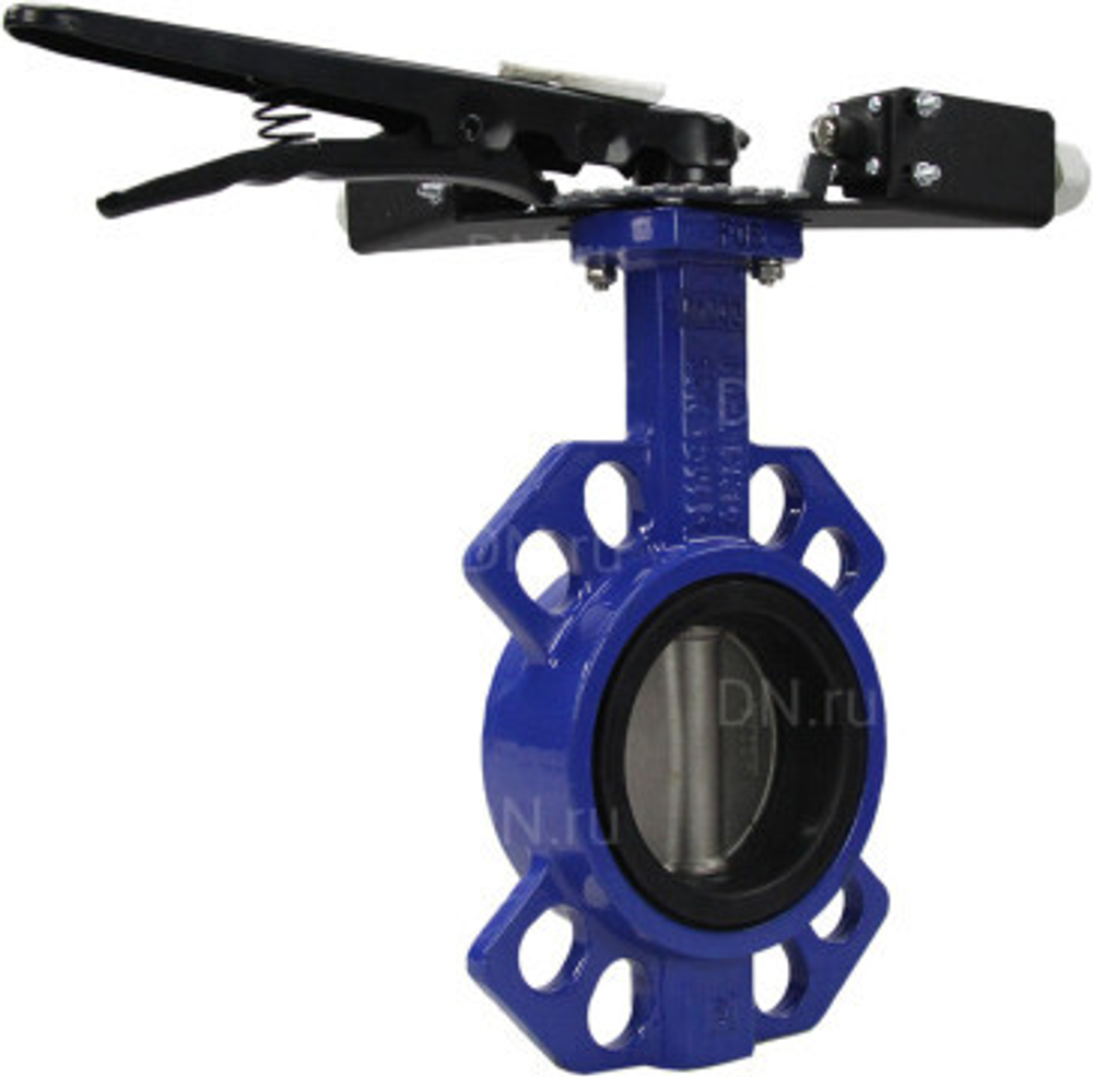 Water Butterfly Valve Elephant WCB-316L-NBR body material - Carbon steel WCB, disk material - Stainless steel aisi 316l, seal - NBR with handle, two limit switches LS-103 250V and a bracket for mounting limit switches