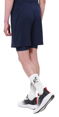 Мужские теннисные шорты Australian Ace Shorts with Lift - blue cosmo/blue cosmo