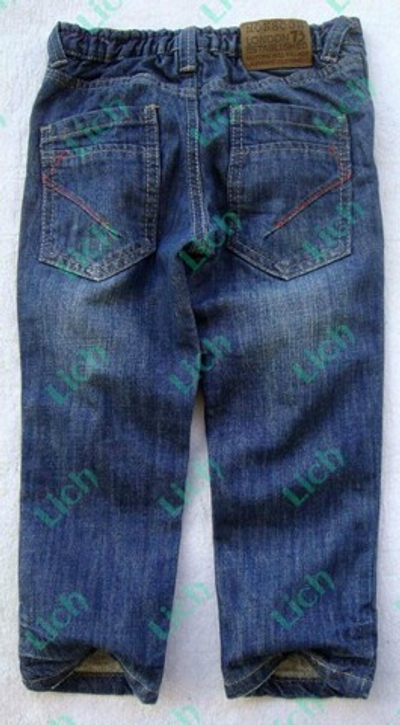 Джинсы прямые с регулируемой талией