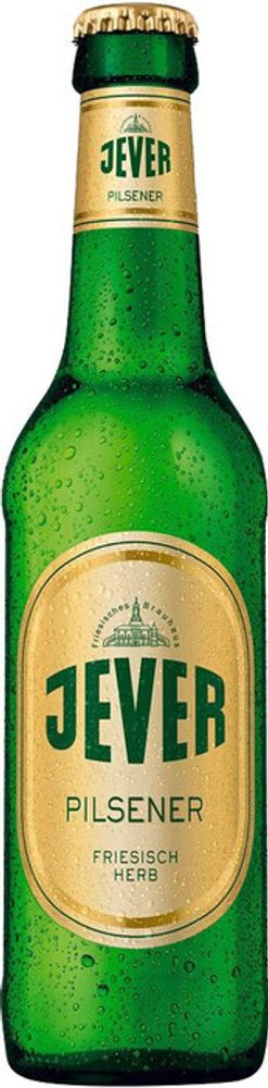Пиво Евер Пилснер / Jever Pilsner 0.33 - стекло