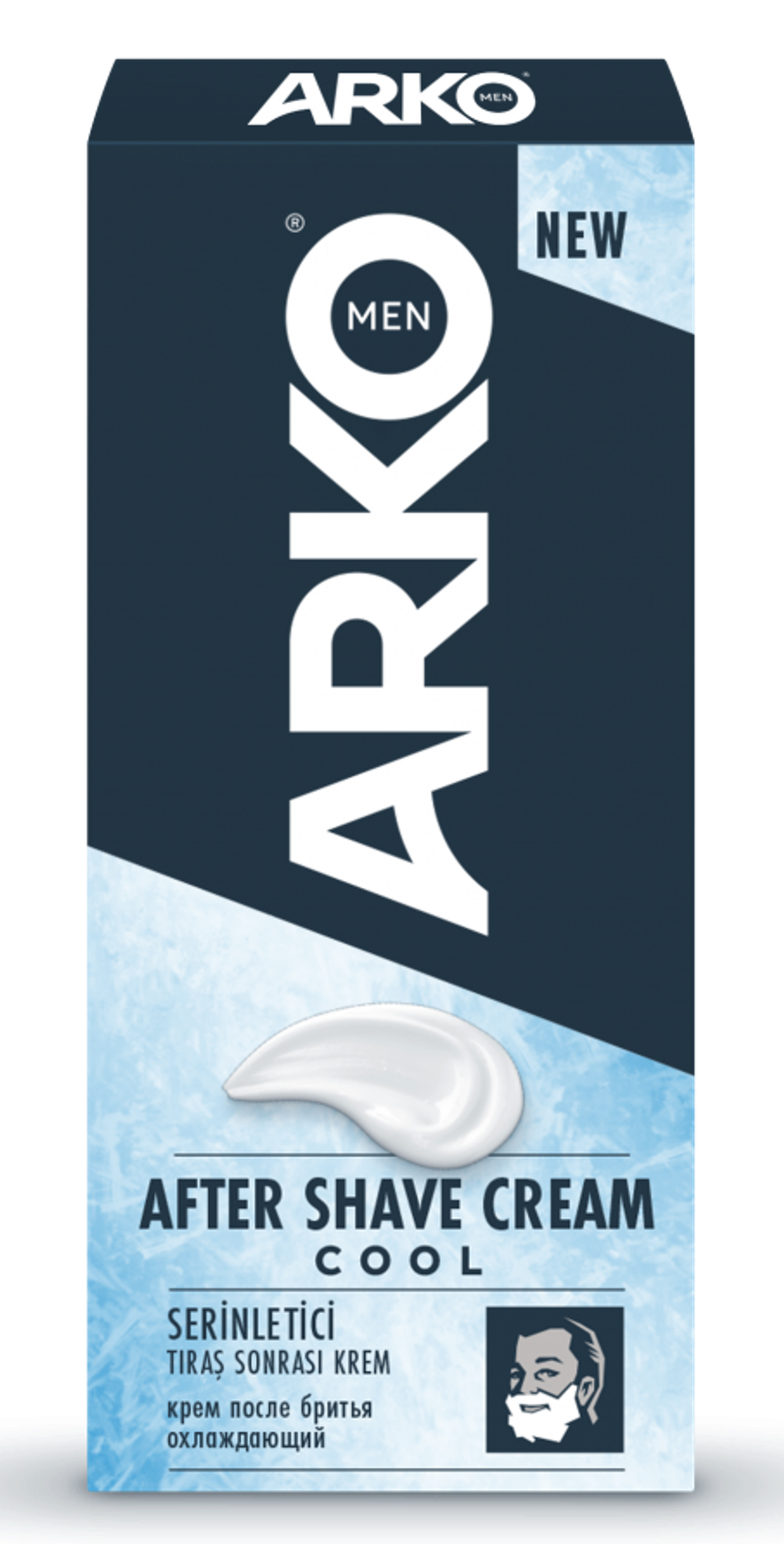 ARKO MEN Крем после бритья, Cool, 50мл., блок 24шт., АРКО