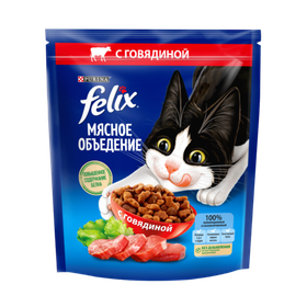 Феликс Мясное объедение Говядина 600гр.