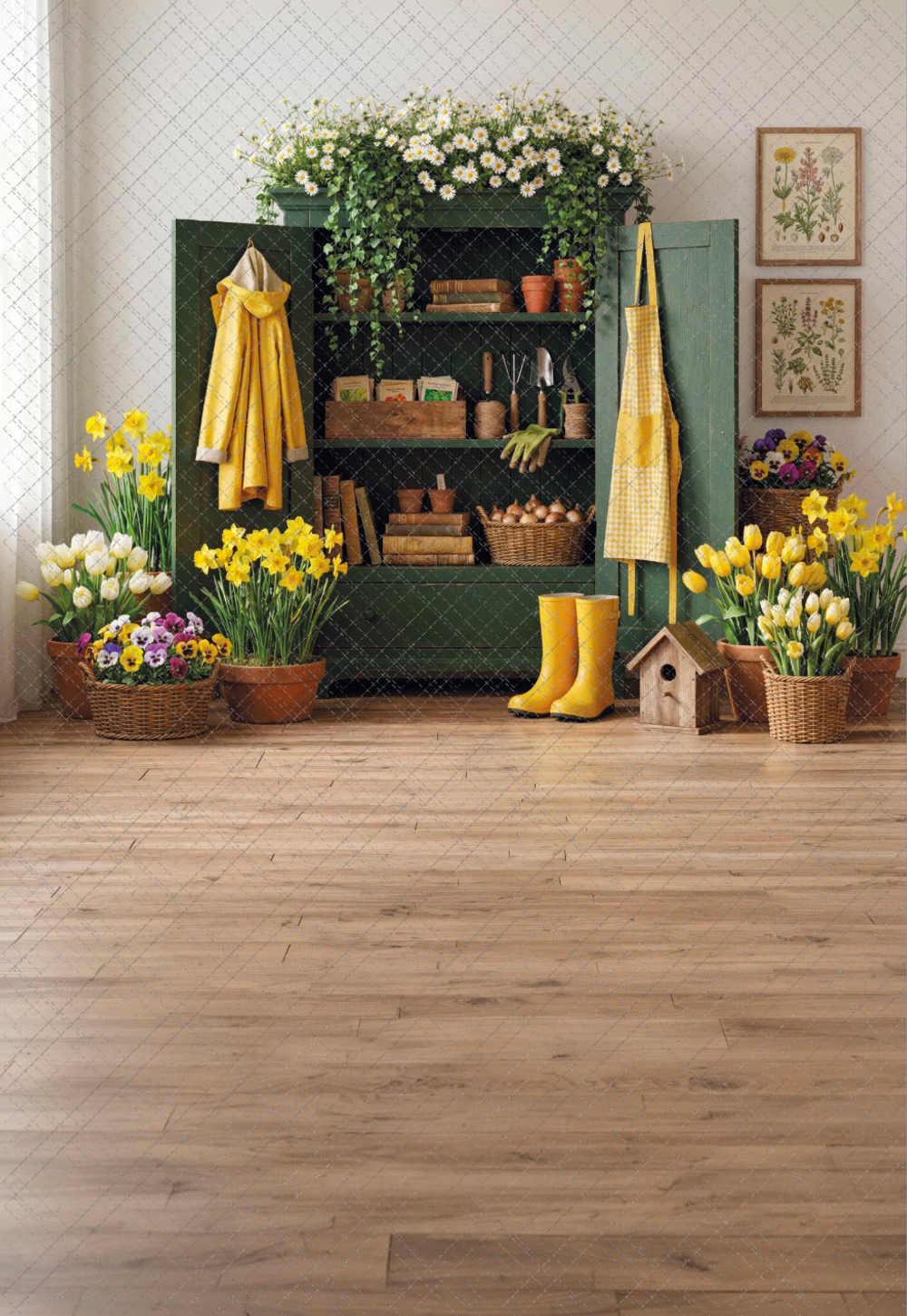 Комната садовника №3 - фон неопреновый